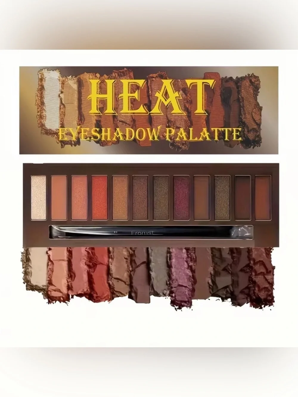 Kohl's Heat Eyeshadow Palette - Brown, Copper, Bronze & Plum Tones